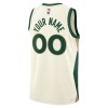 Män Boston Celtics Tröja Skräddarsydda Nike 2023-24 City Edition Vit Swingman